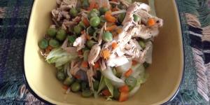 Receita de Salada de frango com ervas finas
