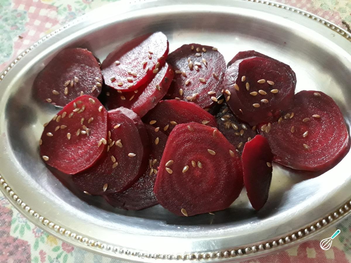 Receita de Beterraba assada