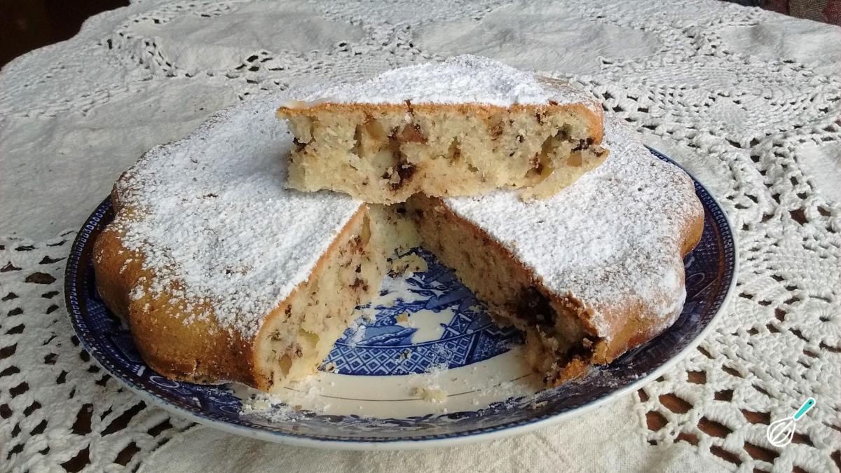 Receita de Bolo de nozes fofinho