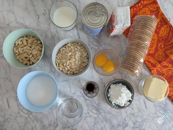 Receita de Torta de castanha de caju - Passo 1