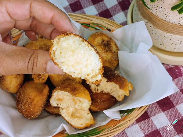Receita de Bolinho de chuva sem glúten - Passo 7