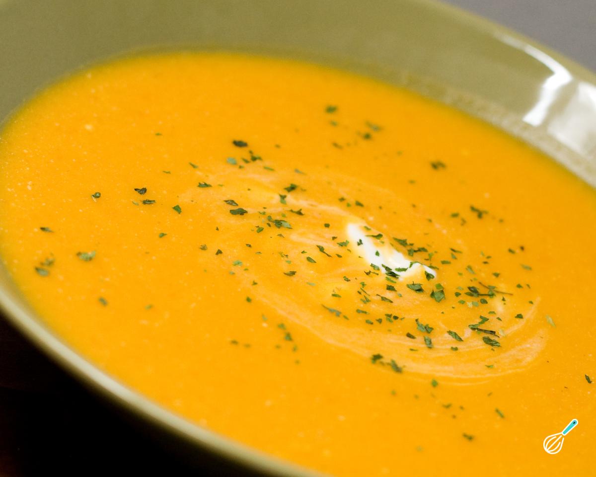 Receita de Sopa de abóbora cabotiá para emagrecer