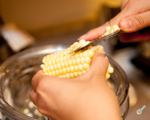 Receita de Pamonha assada doce de liquidificador - Passo 1