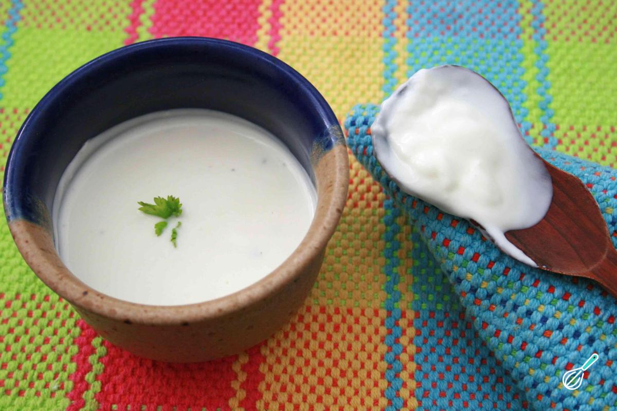Receita de Molho de iogurte para salada light