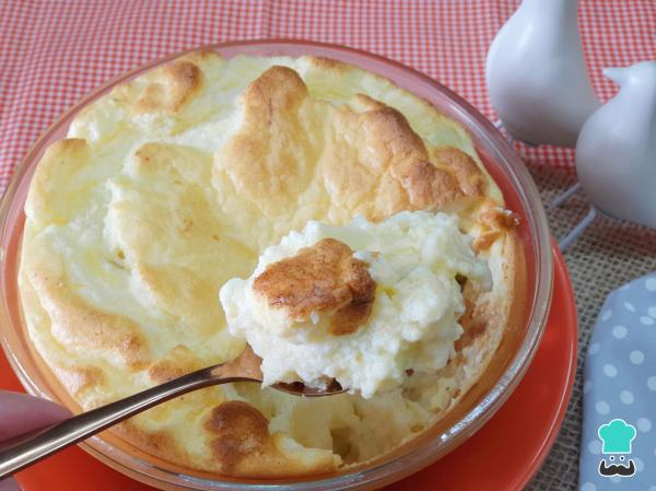 Receita de Suflê de couve flor com queijo