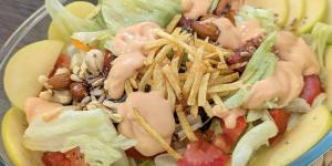 Receita de Salada crocante ao molho rosé