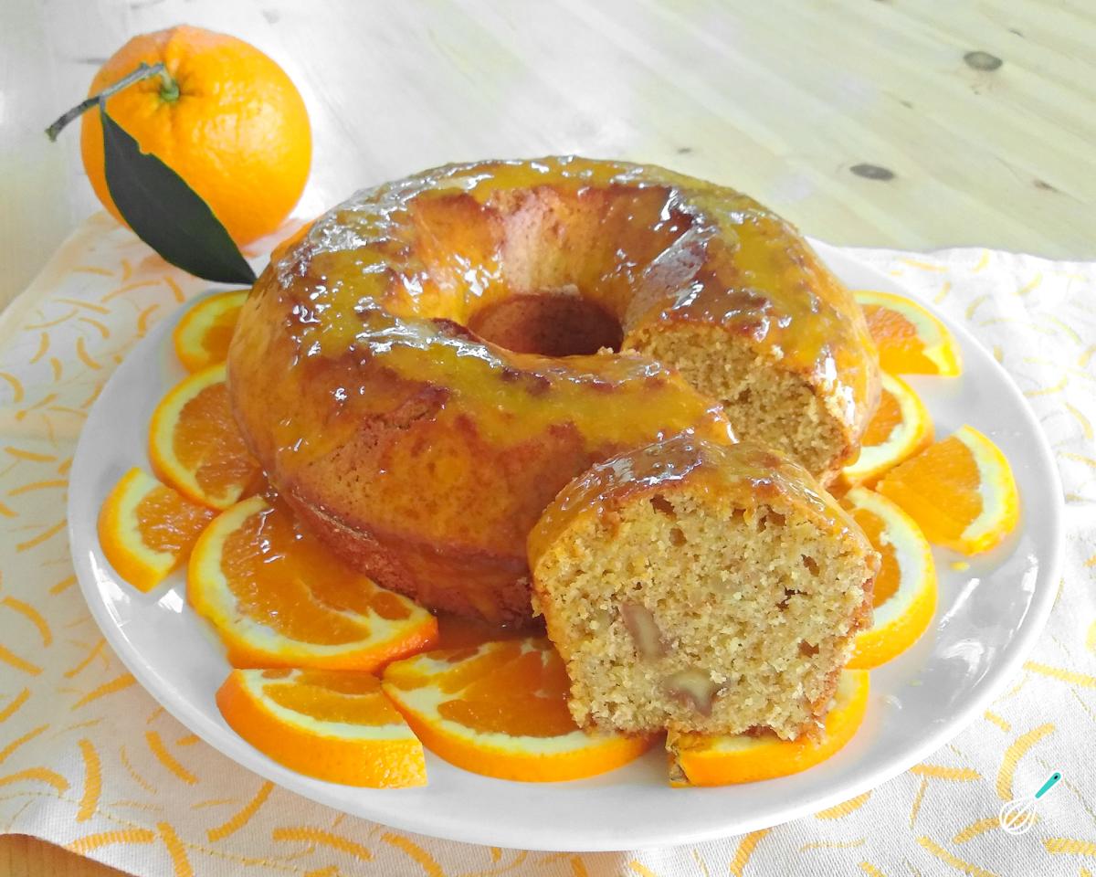 Receita de Bolo integral de laranja
