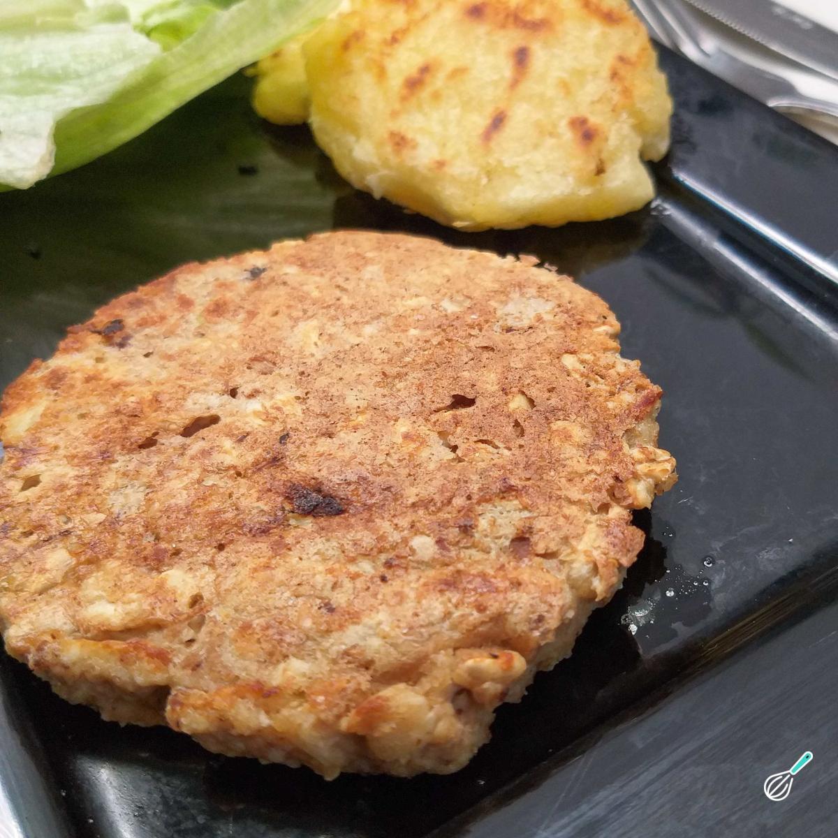 Receita de Hambúrguer de atum com aveia