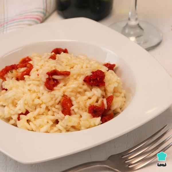 Receita de Risoto de tomate seco