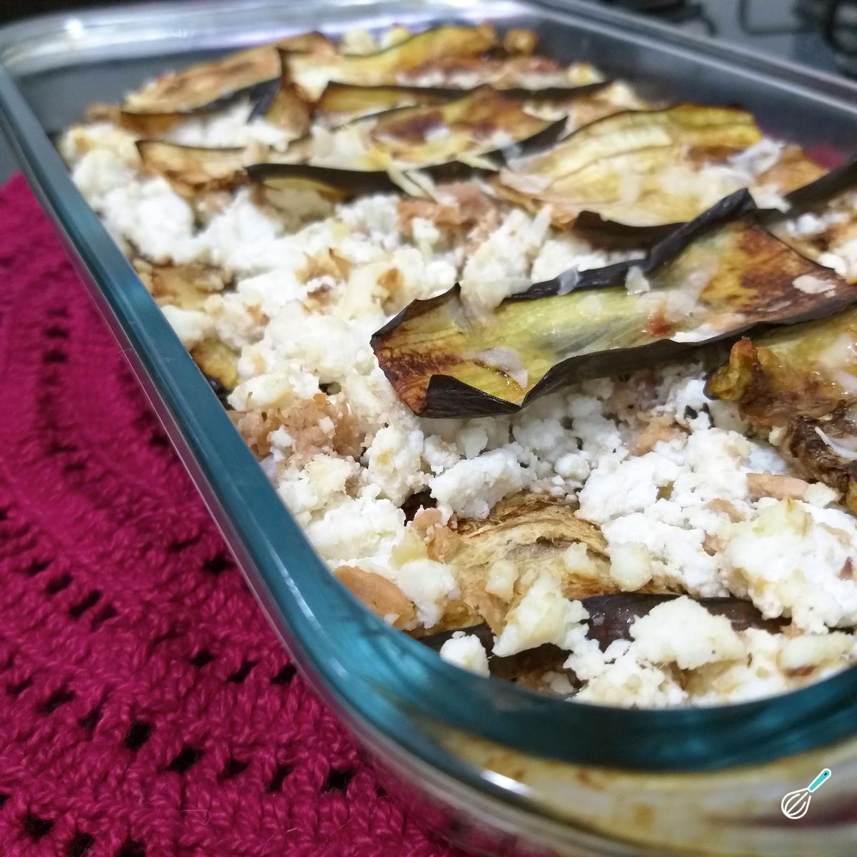 Receita de Torta de berinjela fit