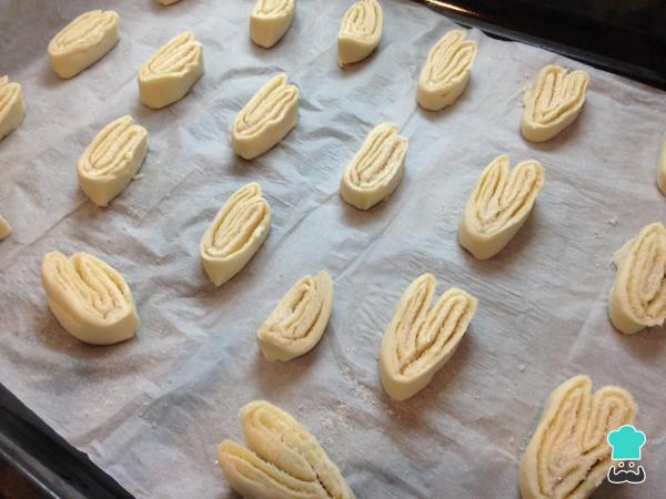 Receita de Palmier com chocolate - Passo 6
