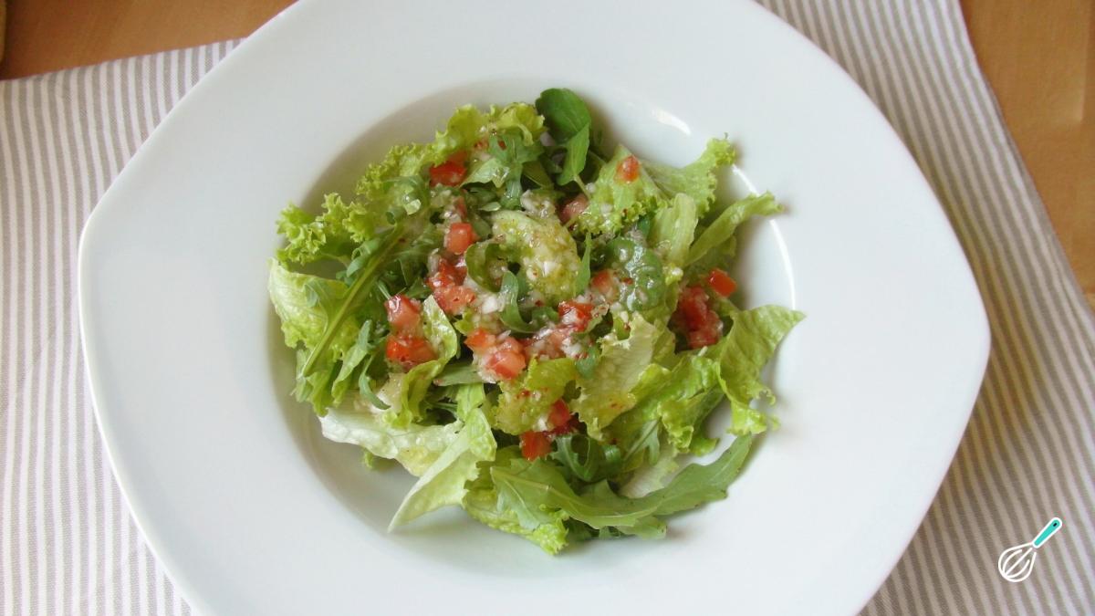 Receita de Salada verde simples