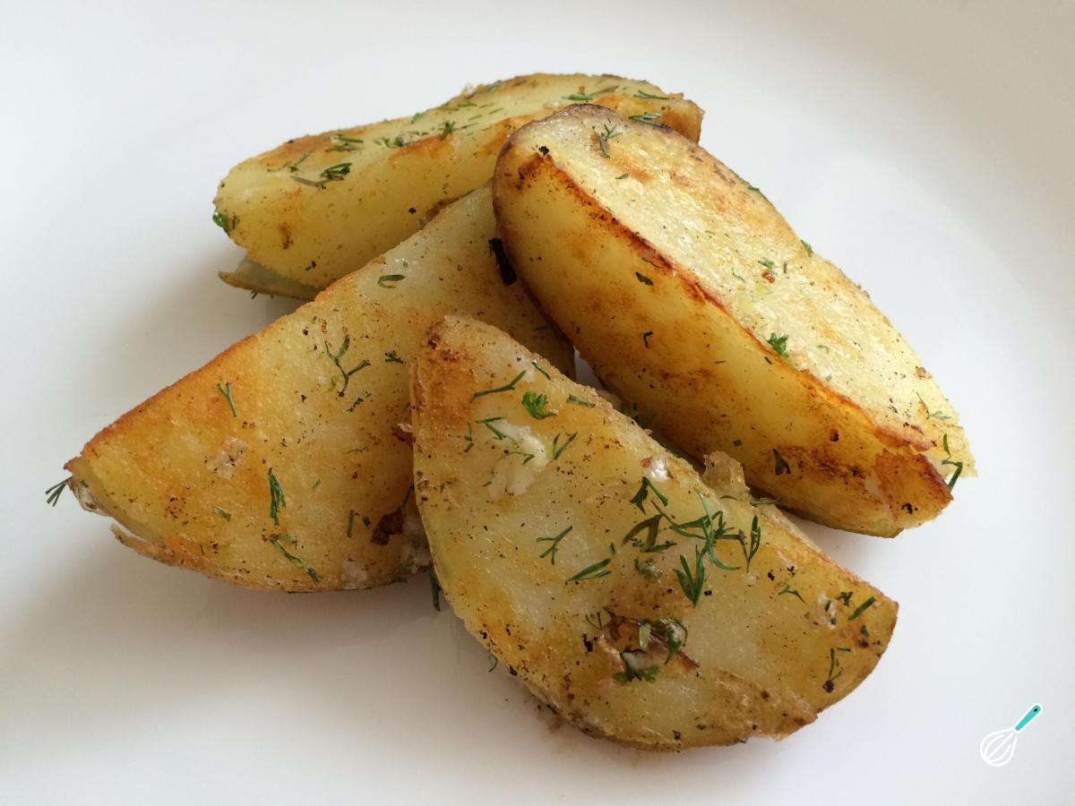 Receita de Batatas com coentro e limão