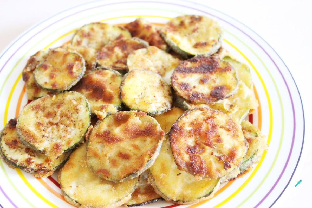 Receita de Abobrinha à milanesa assada