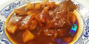 Receita de Porco com pimenta pasilla