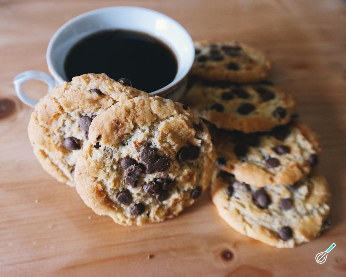 Receita de Cookie de maçã fit