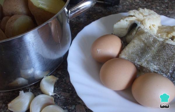 Receita de Bacalhoada - Passo 2