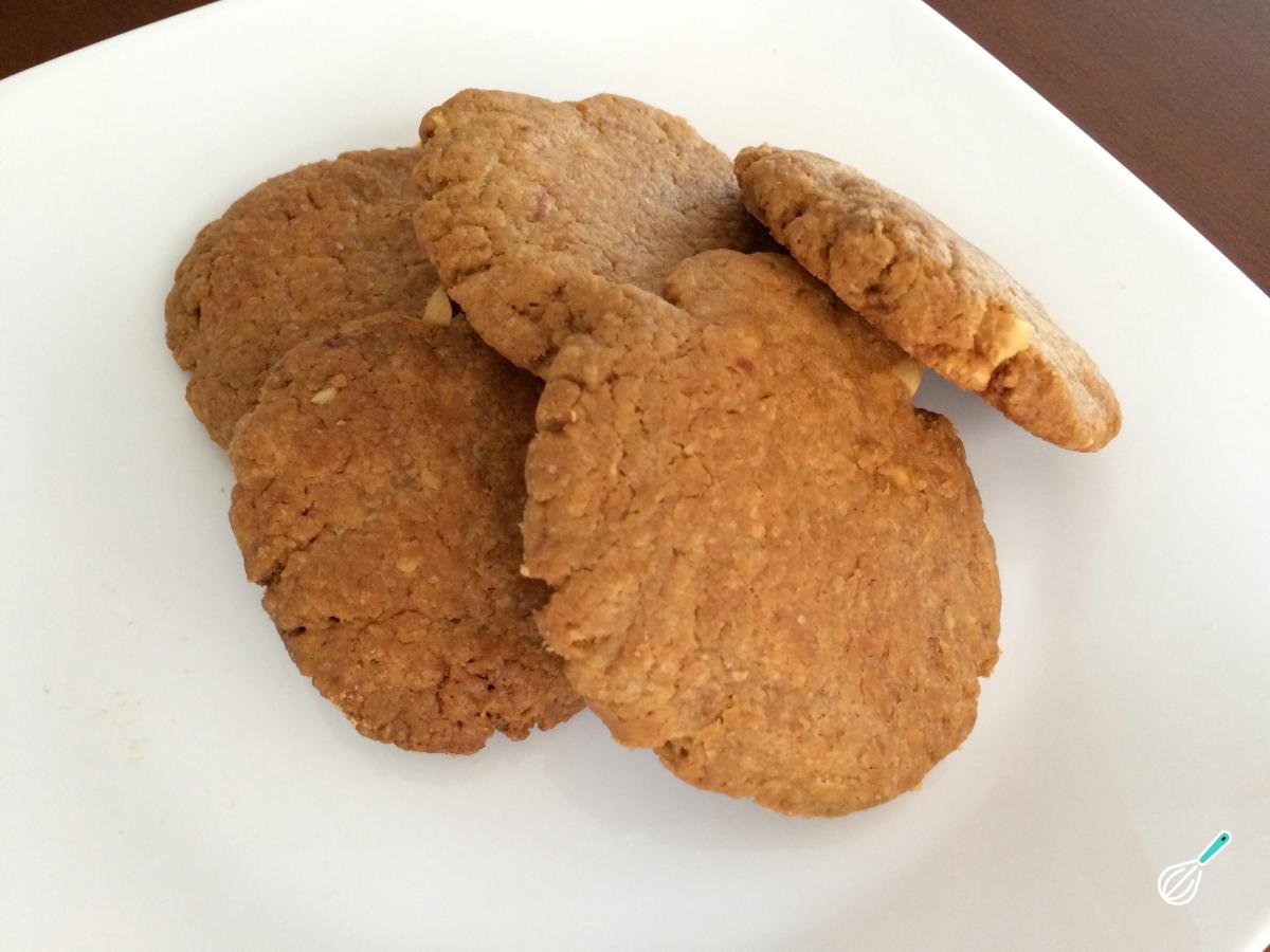 Receita de Biscoitos de manteiga de amendoim