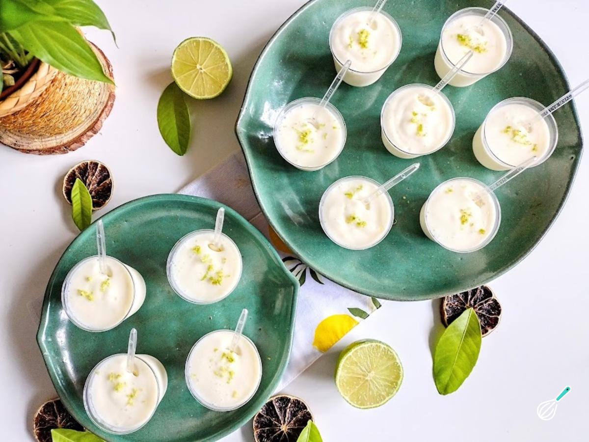 Receita de Mousse de limão no copinho