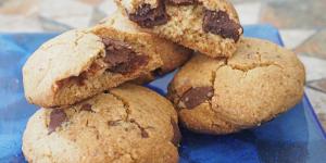 Biscoito de aveia com chocolate